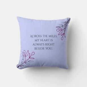 Cojín Decorativo Until I Can Hold You Hug This Pillow Romantic Thro