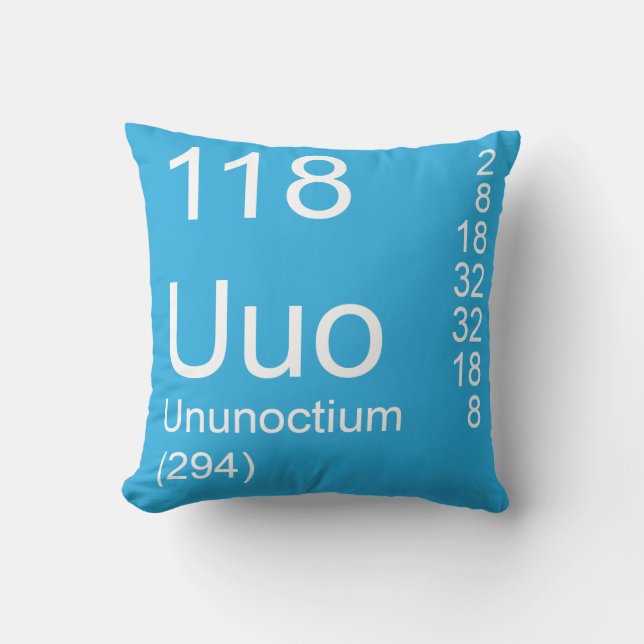 Cojín Decorativo Ununoctio (Anverso)