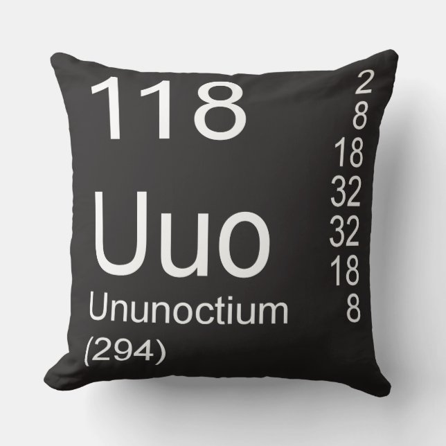 Cojín Decorativo Ununoctio (Anverso)
