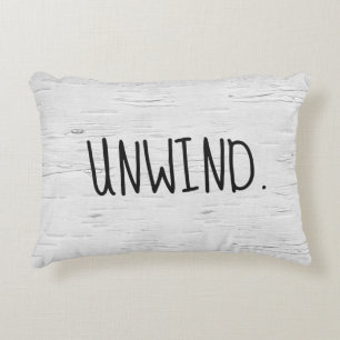 Cojín Decorativo UNWIND Text On Birch Tree