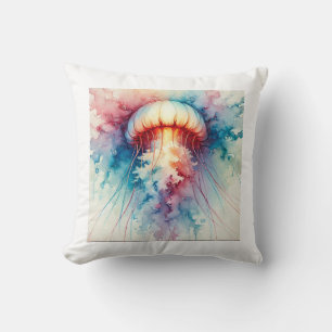 Cojín Decorativo Upside Down Jellyfish 050824AREF123 - Watercolor