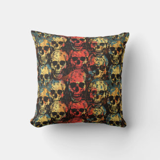 Cojín Decorativo Urban Art Skull Pillow Design A36