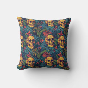 Cojín Decorativo Urban Art Skull Pillow Design A49