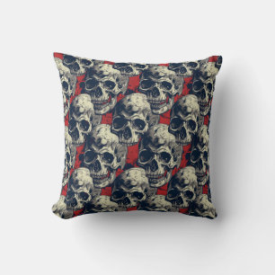 Cojín Decorativo Urban Art Skull Pillow Design A90