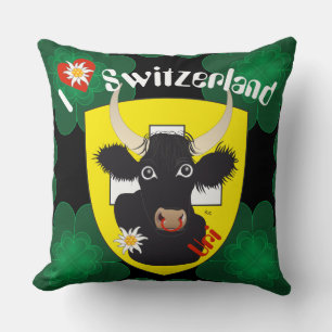 Cojín Decorativo Uri Suiza Suisse Svizzera Svizra Switzerland