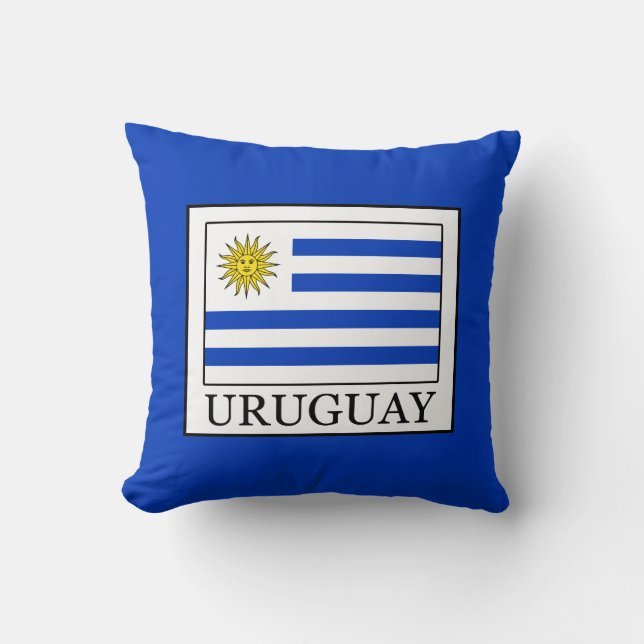 Cojín Decorativo Uruguay (Anverso)