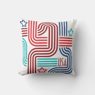 Cojín Decorativo USA Deco Stripes - 250º Aniversario de América
