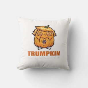 Cojín Decorativo Usa Trumpkin Hizo Que Halloween Fuera Grande De Nu