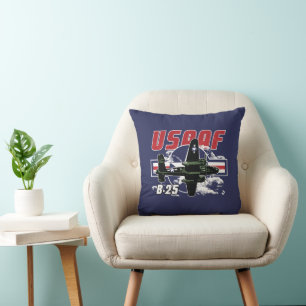 Cojín Decorativo USAAF WWII – The Power of American Air Supremacy