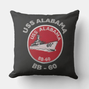 Cojín Decorativo USS Alabama (BB-60)