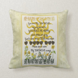 Cojín Decorativo Usted es mi sol