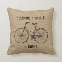 Usted más la bicicleta iguala el saco natural
