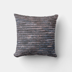 Cojín Decorativo Uva azul falso tejido arpillera
