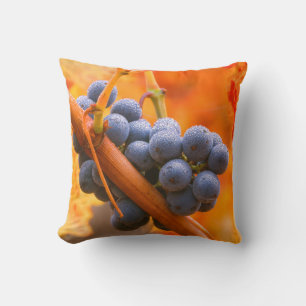 Cojín Decorativo Uva Madura En Viñedo