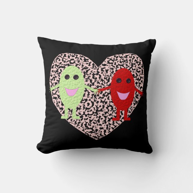 Cojín Decorativo Uvas en el amor de Pillow (Anverso)