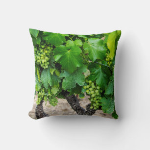 Cojín Decorativo Uvas para Vino Crecen, Francia