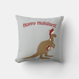 Cojín Decorativo ¡Vacaciones ampulosas! navidades Kangaroo