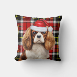 Cojín Decorativo Vacaciones de los Navidades de Cavalier King Charl