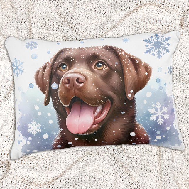 Cojín Decorativo Vacaciones de perros copiosos de Labrador de Invie (Subido por el creador)