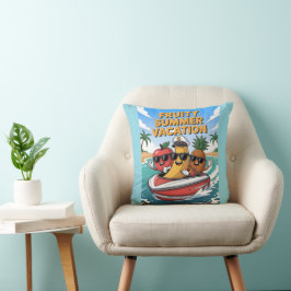 Cojín Decorativo Vacaciones de verano de frugalidad