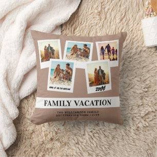 Cojín Decorativo Vacaciones familiares personalizadas Estilo modern