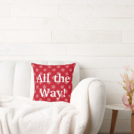 Cojín Decorativo Vacaciones navideñas de Navidades curos