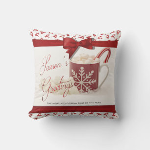 Cojín Decorativo Vacaciones para navidades, mejor momento del año