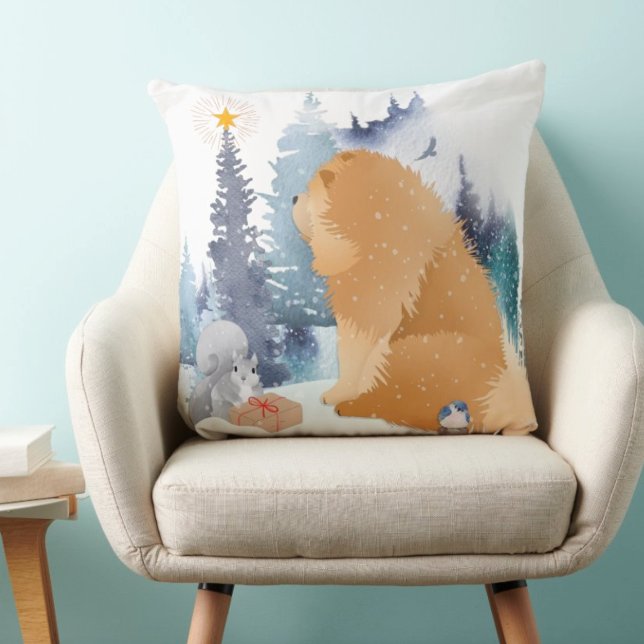 Cojín Decorativo Vacaciones para perros PEACE Chow (Subido por el creador)