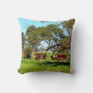 Cojín Decorativo Vacas De La Cordillera,