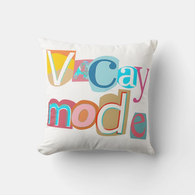 Cojín Decorativo Vacay (Anverso)