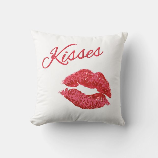 Cojín Decorativo Valentine Besa Pillow (Anverso)