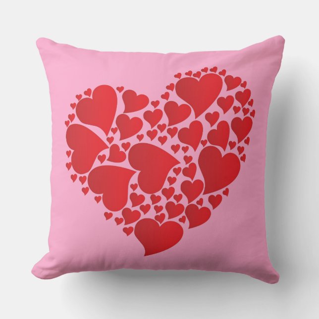 Cojín decorativo Valentine Heart (Anverso)
