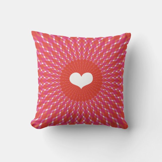 Cojín Decorativo Valentine Heart Pop (Anverso)