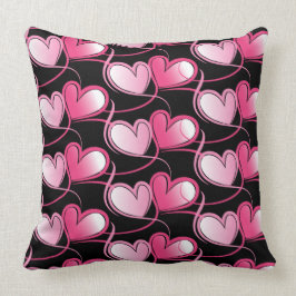 Cojín decorativo Valentine Hearts
