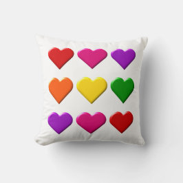 Cojín Decorativo Valentine Hearts Pillow