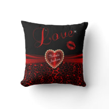 Valentine Love Red Leopard