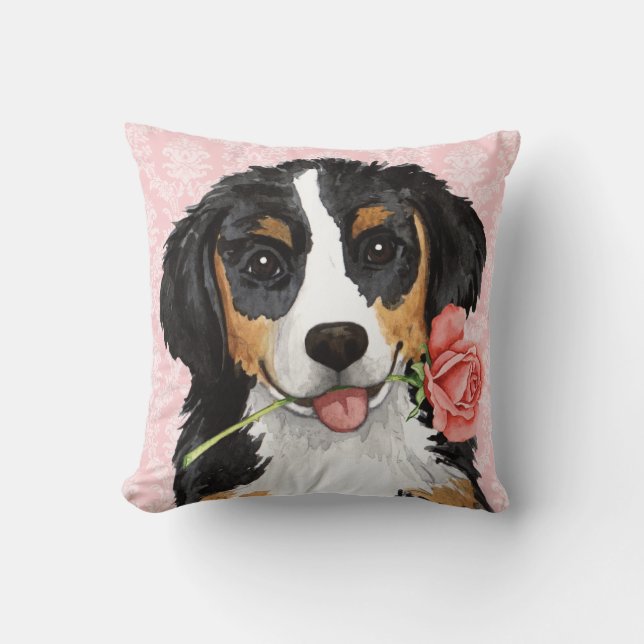 Cojín Decorativo Valentine Rosa Berner (Anverso)