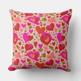 Cojín Decorativo Valentine’s Day Throw Pillow Collection | Romantic