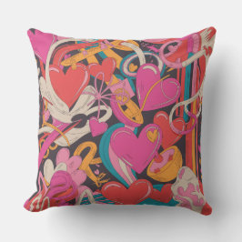 Cojín Decorativo Valentine’s Day Throw Pillow Collection | Romantic