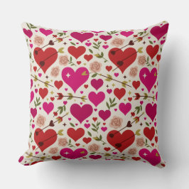 Cojín Decorativo Valentine’s Day Throw Pillow Collection | Romantic