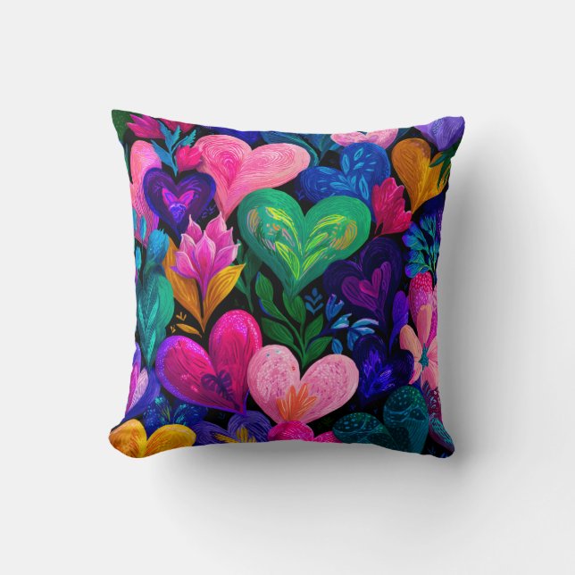 Cojín Decorativo Valentine’s Day Throw Pillow Collection | Romantic (Anverso)
