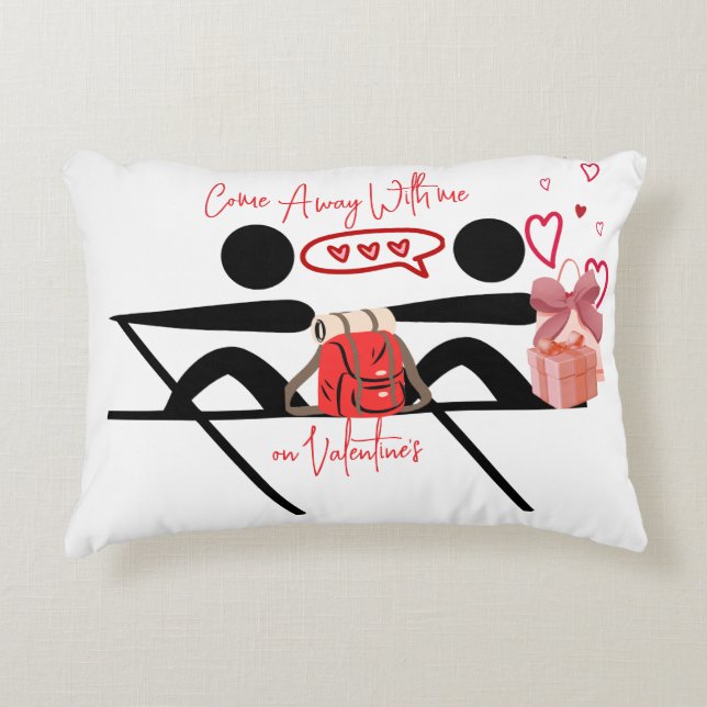 Cojín Decorativo Valentine's Gift (Anverso)