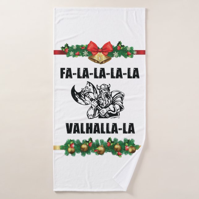 Cojín decorativo Valhalla navidades (Toalla de baño)