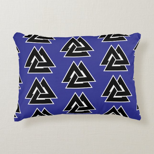 Cojín Decorativo Valknut (Anverso)