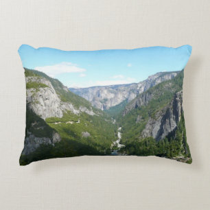 Cojín Decorativo Valle de Yosemite en el Parque Nacional Yosemite