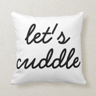 Cojín Decorativo Vamos a acurrucarnos.