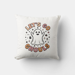 Cojín Decorativo Vamos Fantasmas Cute Halloween Ghost 