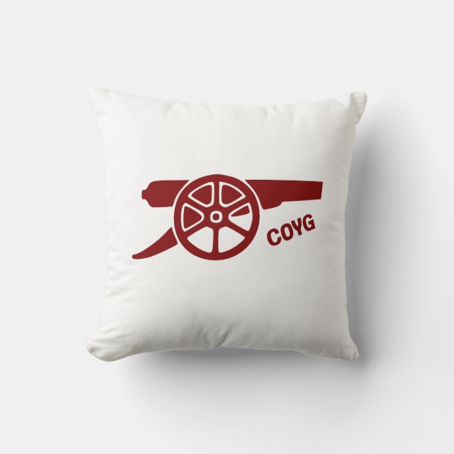 Cojín Decorativo Vamos Gunners COYG (Anverso)