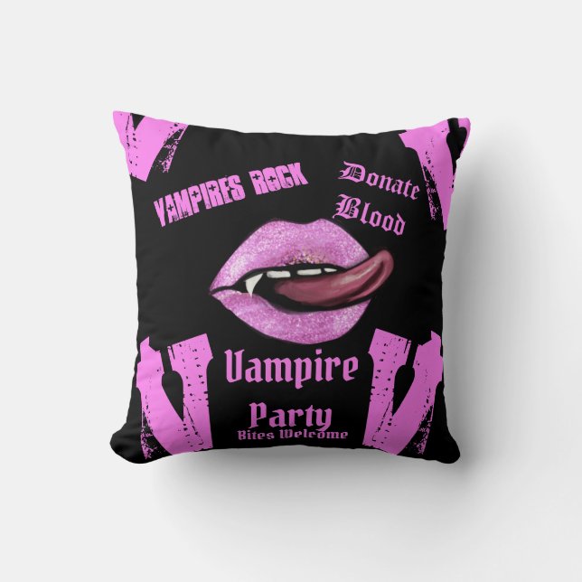 COJÍN DECORATIVO VAMPIRE (Anverso)