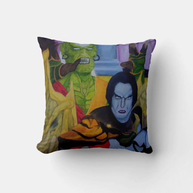 Cojín Decorativo Vampiro Pillow (Anverso)